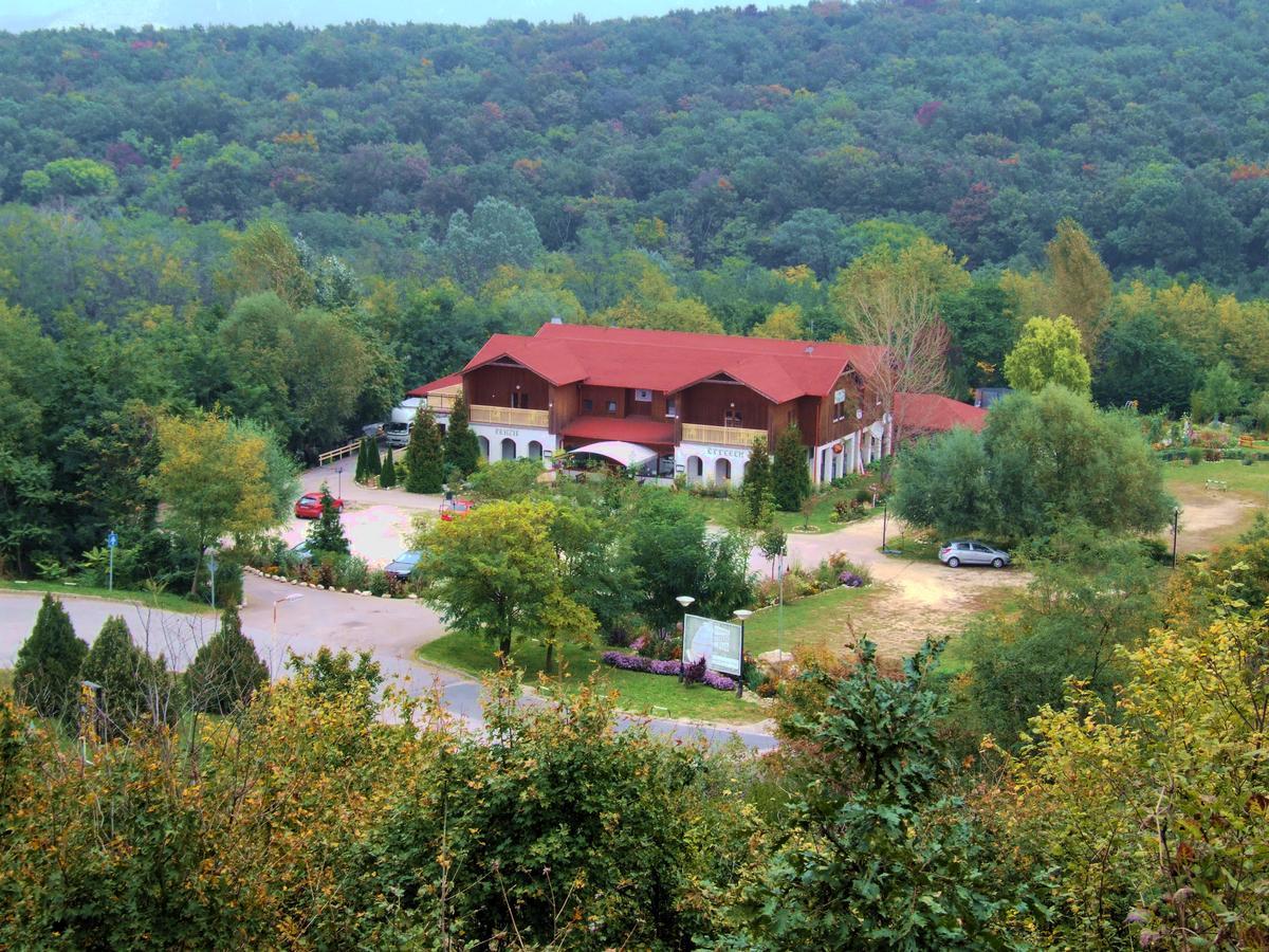 Bed and Breakfast Pollushof Panzió és Étterem Csolnok Esterno foto